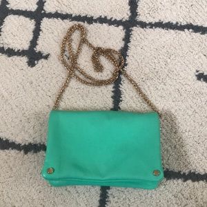 Teal Crossbody Bag